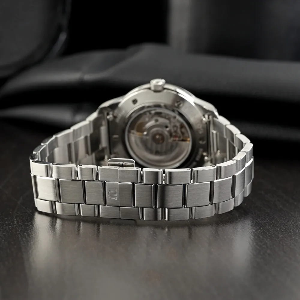 Maurice Lacroix Maurice Lacroix Pontos Day Date PT6358-SS002-431-1, pontos швейцария мужские часы на браслете нержавеющая сталь боковой вид